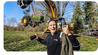 John Deere Tractor Found 10' Underwater in River!