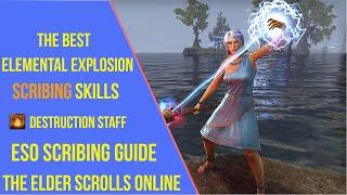 The Best Elemental Explosion Scribing Skills for ESO