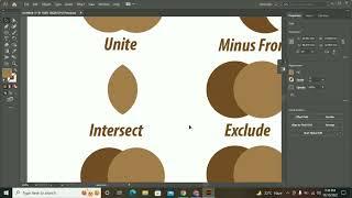 The Pathfinder Tool | Quick Tutorial for Beginners| Adobe Illustrator