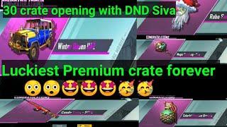 Christmas crate opening / premium crate opening/ DND Siva/ Pubg premium crate opening/ lucky 