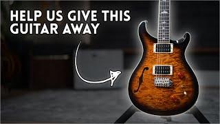 Help us give away this guitar // PRS 'Pay it forward' Giveaway (SE Custom 22 Semi-hollow)