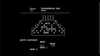 Birthday Wish Program C++ Tutorial | Source Code