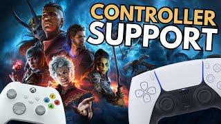 Baldur's Gate 3 Controller Support | How to Play Baldurs Gate 3 with a Controller Xbox & Playstation