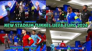 NEW STADIUM TUNNEL UEFA EURO 2024 - PES 2021 & FOOTBALL LIFE 2024