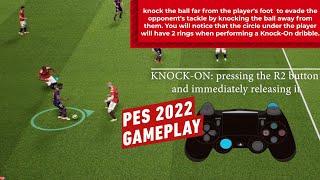 Tutorials efootball PES 22 new skills, dribbling, moves, defense in eFootball 22 new Gameplay DEMO