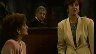 OLTL-P2 Dorian Bothers Viki While Talking About Victor Lord On The Witness Stand 1994