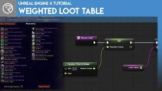 Unreal Engine 4 Tutorial - Weighted Loot Table