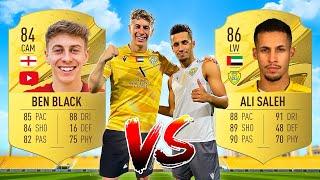 YOUTUBER VS PROFESSIONAL FOOTBALLER