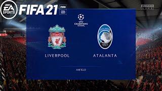 FIFA 21 | Liverpool Vs Atalanta | UEFA Champions League 2020/21 | 25 November 2020