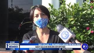 #Teleprensa33 | Suecy Callejas buscará ser diputada