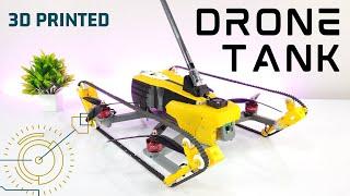 How I have built a Quadcopter Tank | 3D Printed