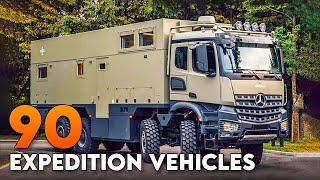90 Most Amazing Expedition Vehicles That Can Conquer Any Terrain