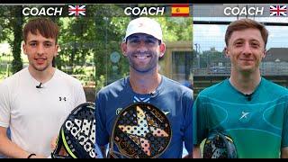 I Challenged 3 Padel COACHES to a 1v1!