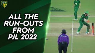 All the run outs from Pakistan Junior League 2022 | PJL | Season 1#PJL #Next11