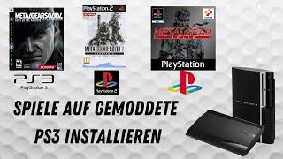 PS3, PS2 & PSX Games auf PS3 CFW/HEN Installieren