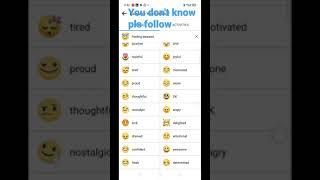  Emojis meaning and uses and feeling#subscribe#share#like video