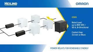 Omron Power Relays for Renewable Energy | Heilind Electronics