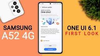 Samsung A52 One Ui 6.1 Update Features | 34+ Hidden Features #samsunga52