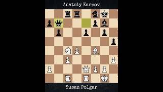 Susan Polgar vs Anatoly Karpov | Monte Carlo, Monaco (1994)