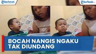 NGAKAK! Bocah Nangis Karena Tak Diundang ke Pernikahan Orangtuanya