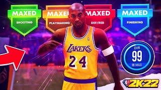 *NEW* KOBE BRYANT BUILD on NBA 2K22 CURRENT GEN - WELL-ROUNDED GUARD BUILD