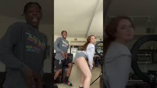 Hot & Sexy girl dancing with Nega #Twerk  #Big Booty #Shorts