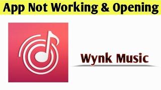 Wynk Music App Not Working & Opening Crashing Problem Solved