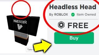 How To Get FREE Headless Horseman.. (Roblox)