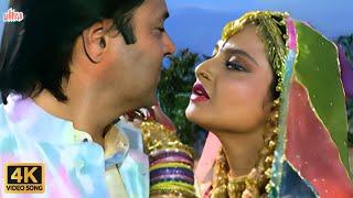 Rekha Superhit Dance Song "Mujhe Aaj Nachne Do" | Alka Yagnik Hit Song | Ab Insaaf Hoga
