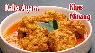 Resep Cara Membuat Kalio Ayam Khas Minang