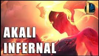 Akali Infernal (2021) Completo!!! - League of Legends