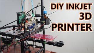 DIY inkjet 3D printer, test the materials