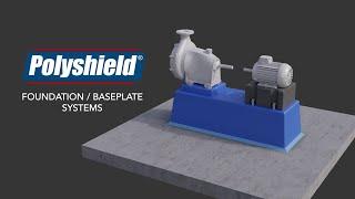 Polyshield® Foundation / Baseplate System installation | Equipment foundation solution