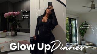 GLOW UP DIARIES | winter arc, life *update*, self care reset routine, internal glow up habits + MORE