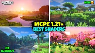 New Best Realistic Shaders For Minecraft PE 1.21+  | Best Minecraft Shaders | Mcpe Shaders 