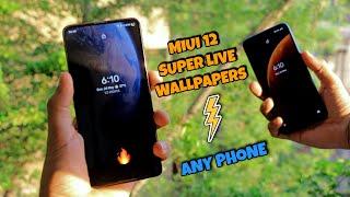 INSTALL DhansuMIUI 12 Live Super Wallpaper in any Phone ft.Redmi/Realme/Samsung/Oppo...