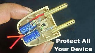 Protect All Your 220V Devices By This Simple Circuit