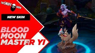 Мастер Йи Кровавая Луна Лига Легенд - Blood Moon Master Yi League of Legends