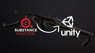 How to Export Textures from Substance Painter to Unity URP - Tutorial