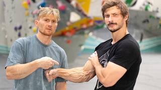 Secret to building insane forearm strength // Climbing with Anton Fomenko