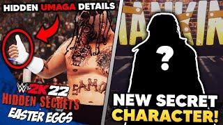 WWE 2K22: New Secret Character, Championship Motions, Umaga Details & More! (Secrets & Easter Eggs)