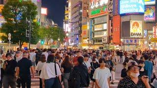 [4K] 東京都渋谷区の土曜の夜の風景。Shibuya Night Tour and Sightseeing. Tokyo , Japan. June 2024
