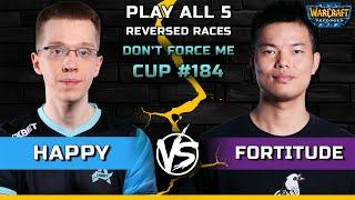 WC3 | Reverse Showmatch! | [HU] Happy vs Fortitude [UD] | Don't Force Me Cup #184