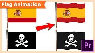 Create Waving Flag Animated | Adobe Premiere Pro CC Tutorial