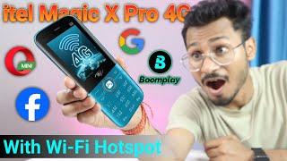 itel magic x pro 4G Unboxing & Review || Best 4G keypad phone