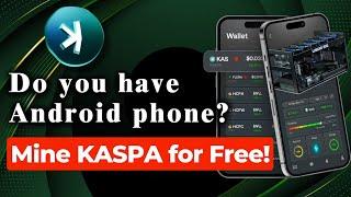 How to mine Kaspa with your Android phone | No investment 100% legit