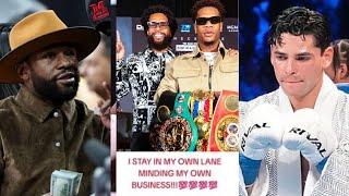 FLOYD MAYWEATHER BREAK SILENCE ON RYAN GARCIA RACIST COMMENTS,WE ALL MAKE MISTAKES, HE’S NOT RACIST