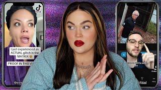 60 Glitch in the Matrix TikToks that Made ME Believe in an Alternate Reality | Scary Side of TikTok