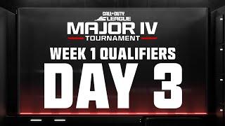 Call of Duty League Major IV Qualifiers | Week 1 Day 3