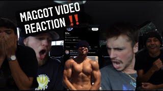 VIRAL TWITTER MAGGOT VIDEO REACTION!! (VOMIT WARNING)